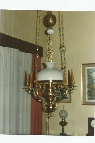 Grande suspension bronze - grande, en