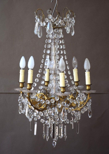 Grand lustre lumières - à,