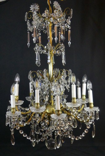 Baccarat grand lustre 12 - baccarat,,