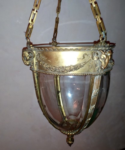 Grande lanterne lustre globe - lanterne,