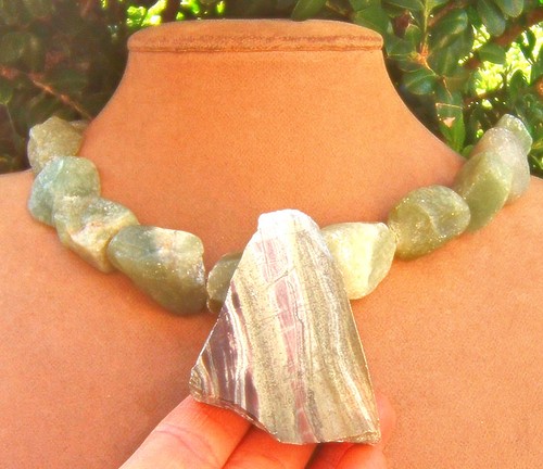 Archaen butterstone pendant - butterstone,
